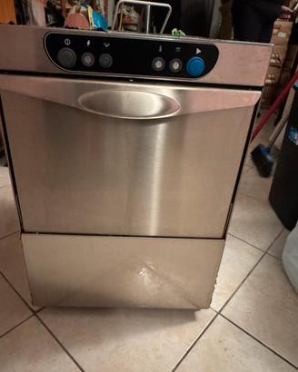 Lavabicchieri professionale inox, come nuova