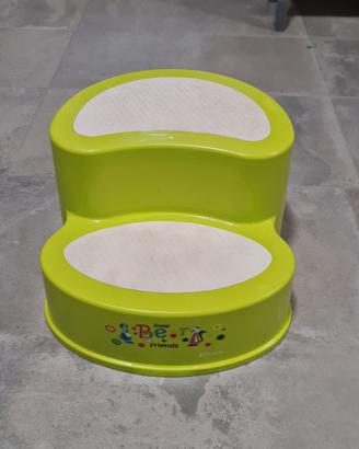 Sgabello Due Gradini Giordani per Bambini 