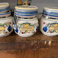 Contenitori per sale caffè e zucchero