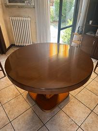 Tavolo vintage in legno, allungabile