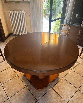 Tavolo vintage in legno, allungabile