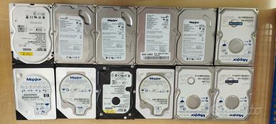 Lotto 16 Hard Disk IDE e SATA