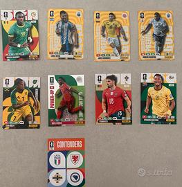 Lotto 9 carte Panini World Cup 2026 Adrenalyn