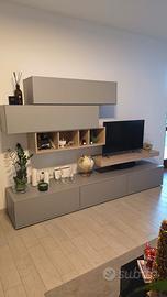 mobile moderno salotto grigio