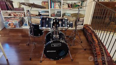 Batteria Mapex Tornado, piatti Zildjan, come nuova