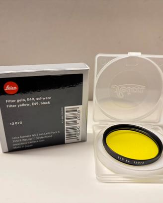Leica Filtro Giallo E49 13073