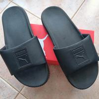 Ciabatte Puma Platform Slide Wns tg 40,5. Nere.