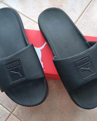 Ciabatte Puma Platform Slide Wns tg 40,5. Nere.