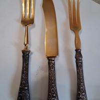 posate in argento vintage