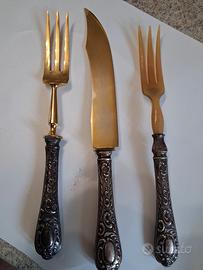 posate in argento vintage