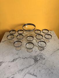Servizio di 12 coppe da champagne + 1 coppa grande