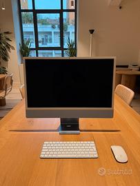 Apple iMac 24” M3  Blue 8GB - IN GARANZIA