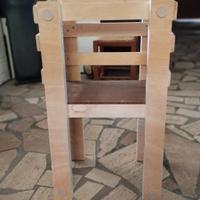 torretta tipo Montessori artigianale per bambini 