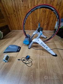 Rulli Smart Tacx Vortex + Ruota 11v + Copertone R