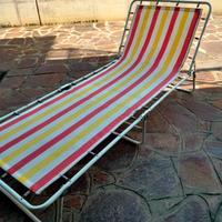 Lettino mare/ giardino