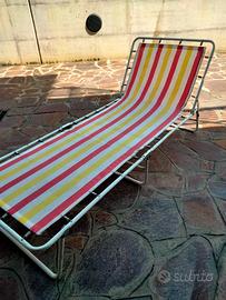 Lettino mare/ giardino