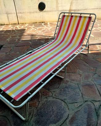 Lettino mare/ giardino