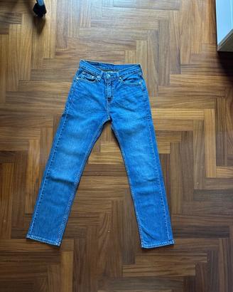Levis Uomo 505 Taglie W30 L32 Come nuovo blu