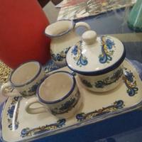 Set  da caffè in ceramica  artigianale - Coli’