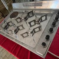 Alpes inox piano cottura vintage