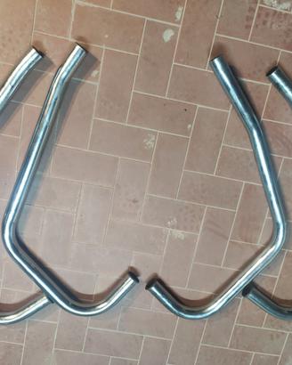 Tubi di scarico per Honda Four 350 cb.