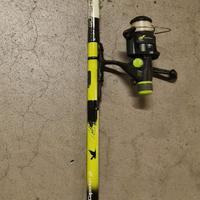 canna da pesca Decathlon con mulinello