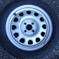 Cerchio acciaio originale VW, 6Jx15H2 ET35.