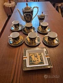 Servizio da tè Limoges Fathi Mahmoud Egitto 