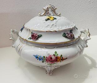 Zuppiera Ceramica di  Capodimonte