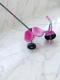 Triciclo Rosa per Bimbo