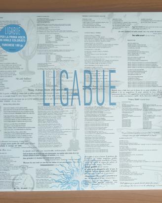 "LIGABUE" VINILE TURCHESE SIGILLATO 