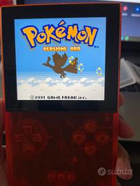 Cartuccia gioco Pokemon per Game Boy versione oro