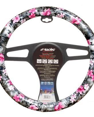 Copri volante fiorato simoni racing