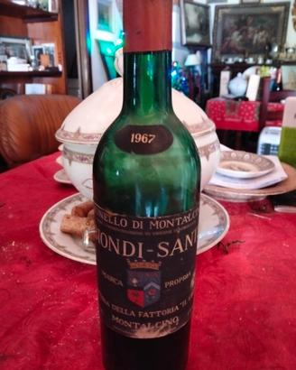 vino Biondi Santi 1967