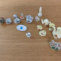 Accessori cassa delle bambole in ceramica