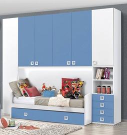 Cameretta a ponte con materasso