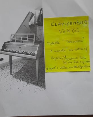 Clavicembalo modello Telemann
