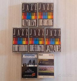 7 Musicassette Vintage- Jazz, Morricone, Messicana