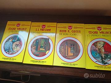 4 libri gialli compagnia del giallo gruppo Newton