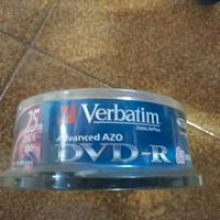 Verbatim 25 DVD-R advanced azo 8x nuovi