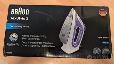 Ferro da stiro Braun TexStyle e SI3042