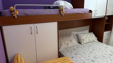 Armadio ponte 3 posti letto