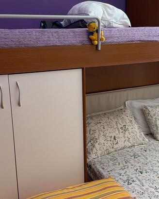Armadio ponte 3 posti letto