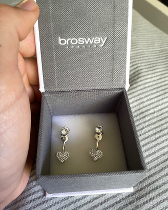 Orecchini Brosway Affinity Pendenti Cuore – NUOVI