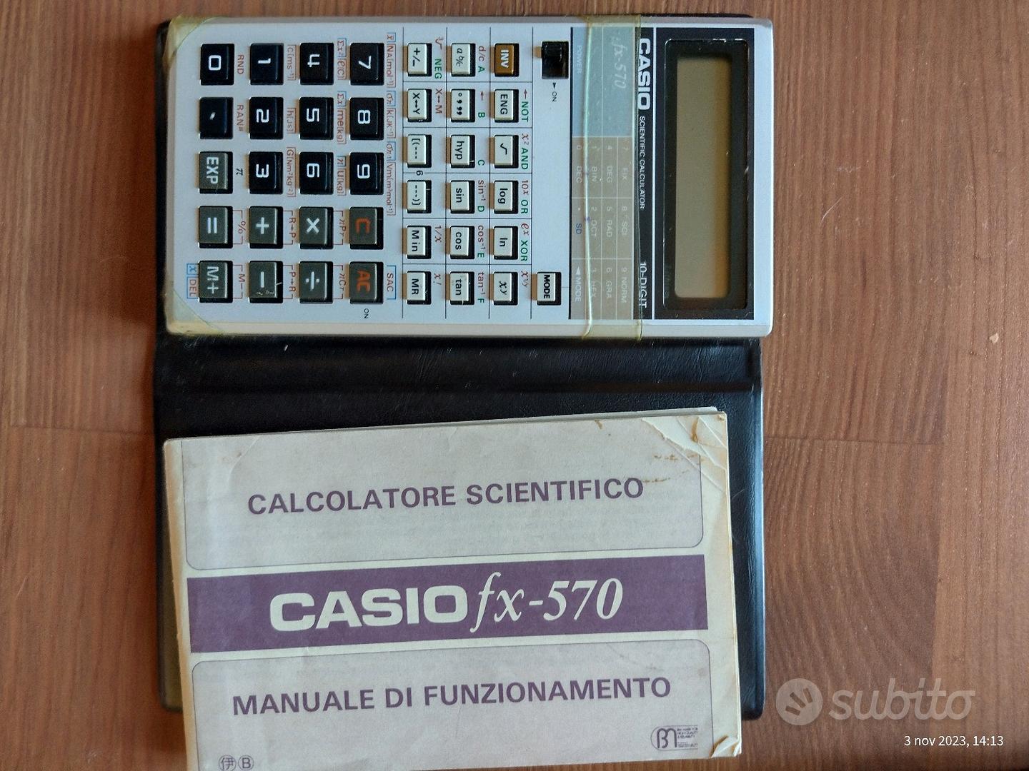 Calcolatrice scientifica Casio fx-570es plus - Informatica In vendita a  Verona