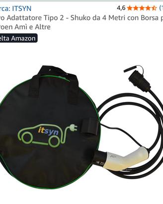 Cavo (NUOVO) adattatore ricarica Citroen Ami