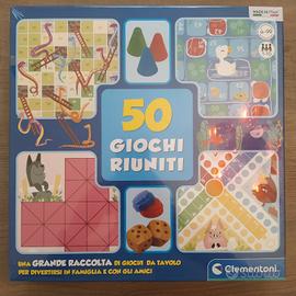 50 giochi riuniti clementoni sigillato 