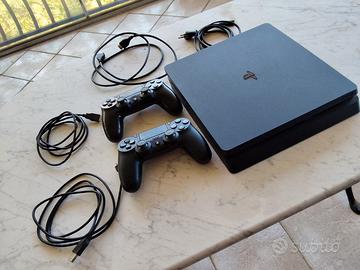 PS4 Slim 1TB + 2 Controller DualShock 4 + Cavi