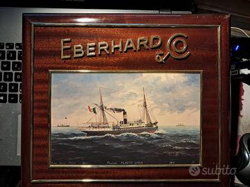 Pubblicità orologi Eberhard  oggetto per esposizio