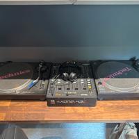Giradischi technics mixer xone